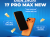 iPhone 17 Pro Max Cam – Màu Cosmic Orange nổi bật, A19 Pro mạnh mẽ