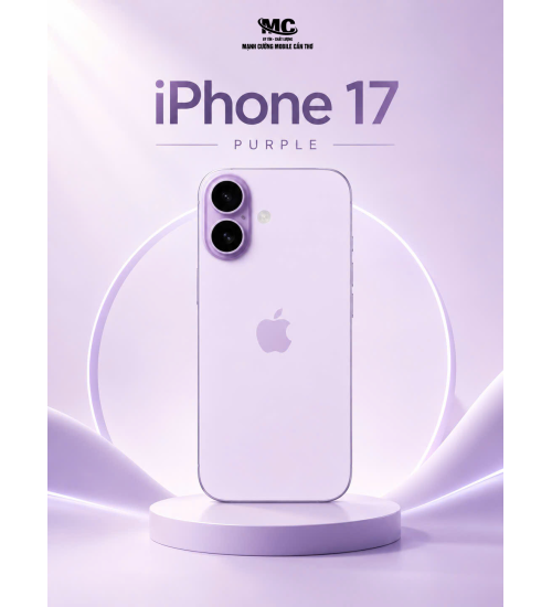 IPHONE 17 THƯỜNG TÍM 256GB MÁY 99